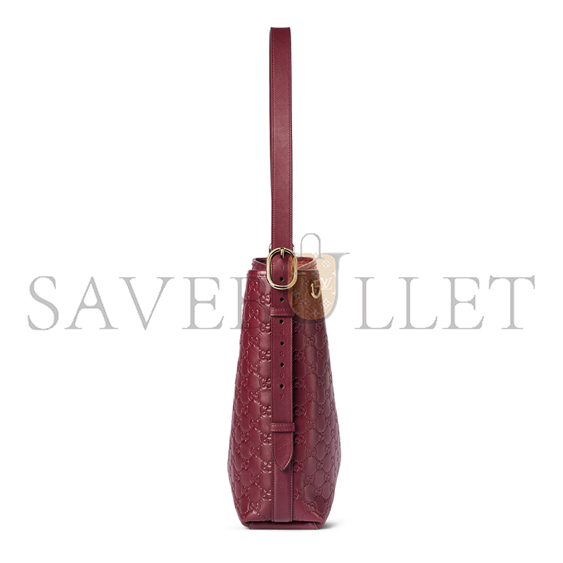 GUCCI GG EMBLEM MEDIUM SHOULDER BAG 847452 (30.5*30.5*9cm) GUCCI GG EMBLEM MEDIUM SHOULDER BAG 847452 (30.5*30.5*9cm)